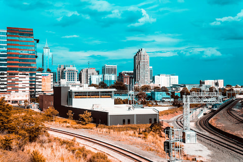 Moving to Raleigh, North Carolina skyline