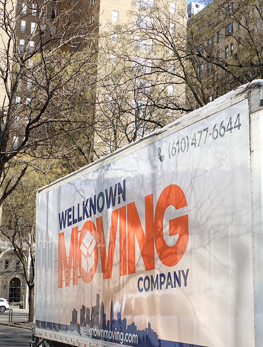 WellKnown Moving Truck in Philadelphia