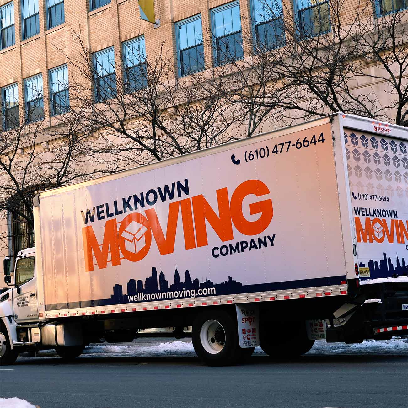 WellKnown Moving truck