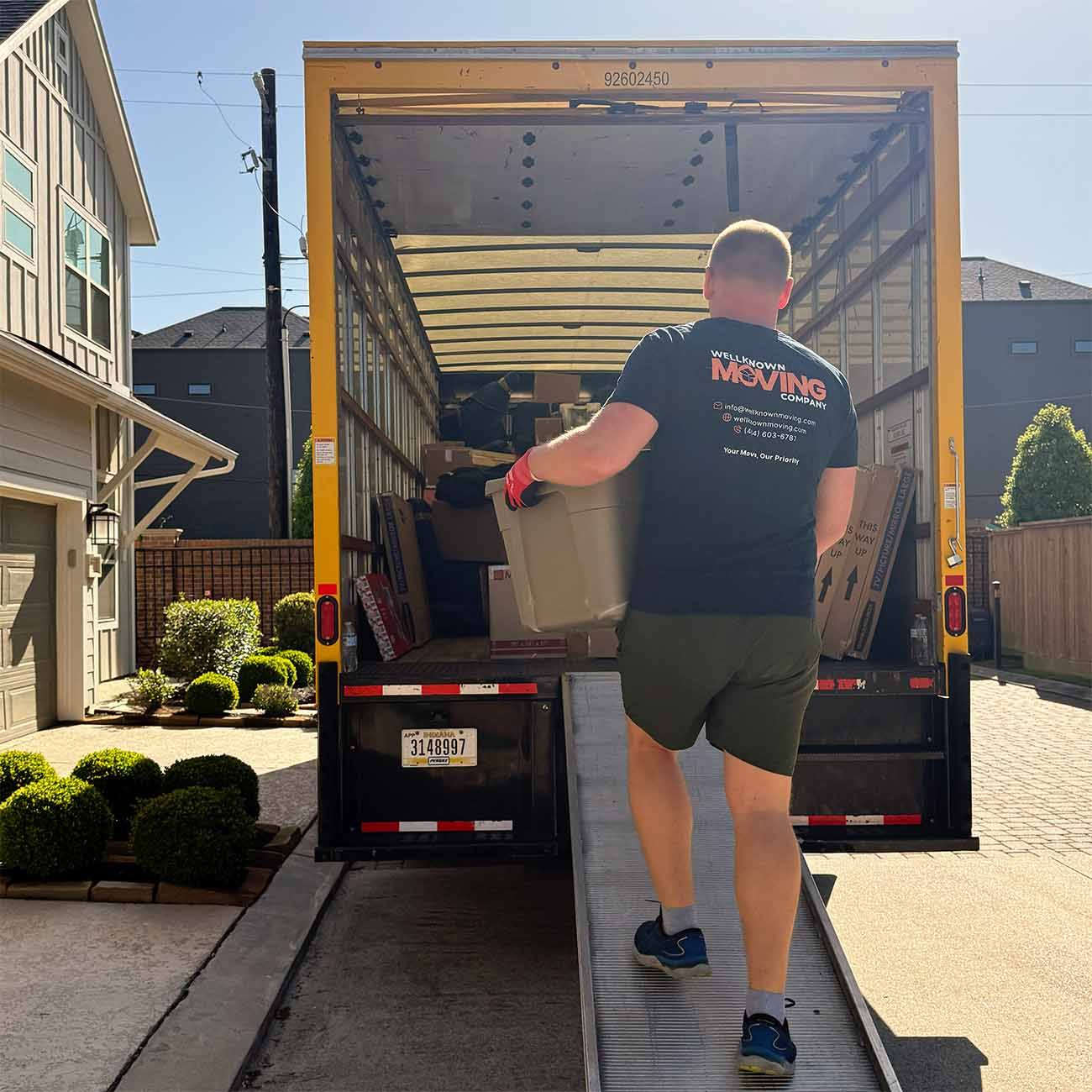 Preparing a truck load