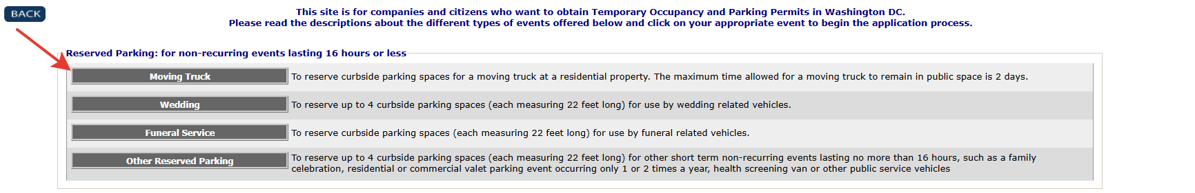 How to Get a Moving Truck Parking Permit in Washington, DC Moving Truck Select