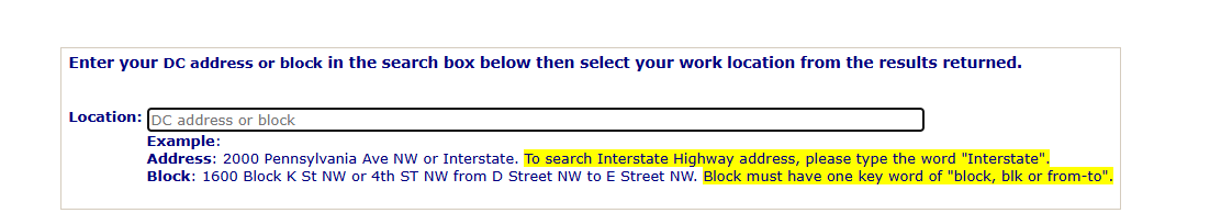 How to Get a Moving Truck Parking Permit in Washington, DC Select Location