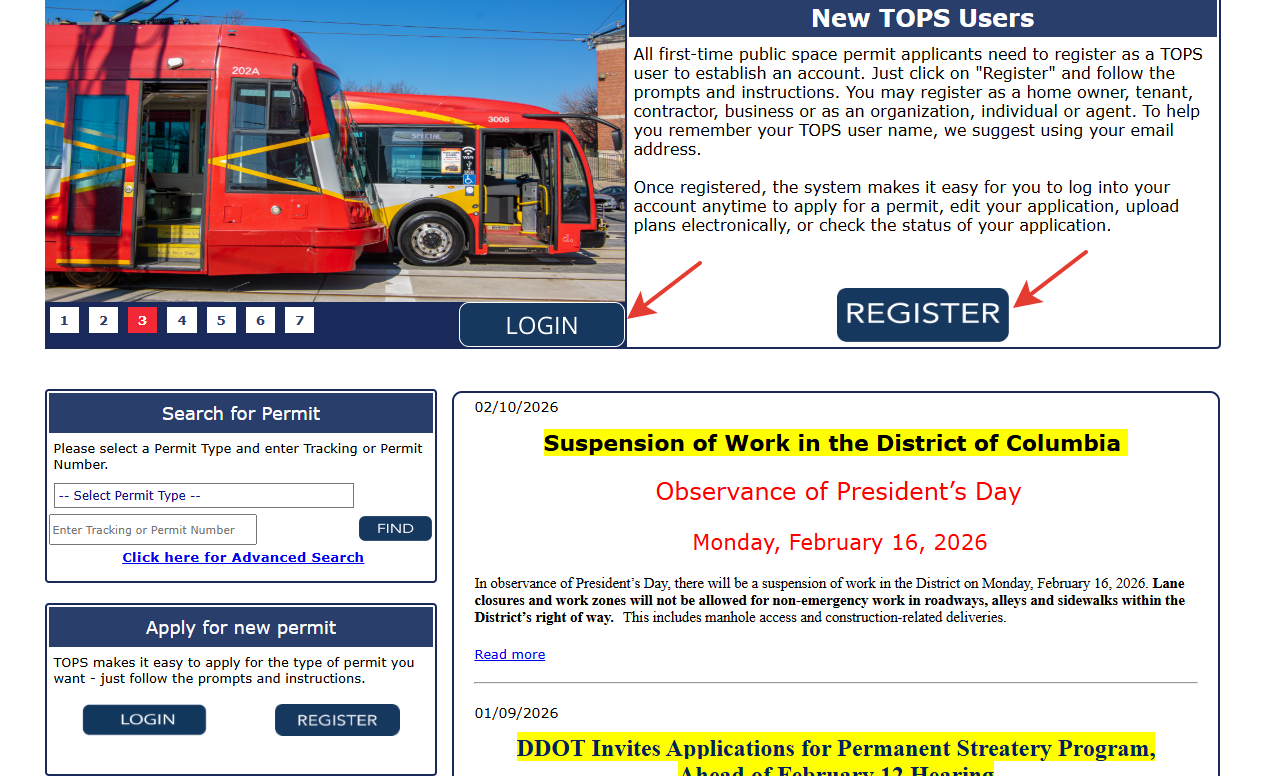 How to Get a Moving Truck Parking Permit in Washington, DC Log In