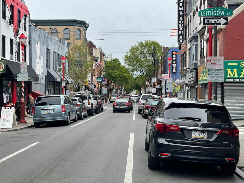 South Street near Queen Village in Philadelphia